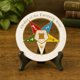 thumbnail image 4 of Emblema para Vehículo The Masonic Exchange 8 cm Blanco y Dorado, 4 of 6