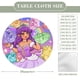 thumbnail image 2 of Aphmau Cat theme Fitted Round Tablecloths Elastic Edged Table Covers Waterproof Table Cloth For Kitchen Holiday Party Tables Decor 120cm, 2 of 6