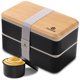 thumbnail image 1 of Fiambrera Bento Box Sinnsally para adultos de 1400 ml con compartimentos, 1 of 6
