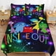 thumbnail image 1 of x498 Inside Out 2 Bed Duvet Cover Microfiber Bedding Sets 3D Printed Lightweight 3 Piece Comforter Sets, 1 Duvet Cover And 2 Pillow Shams for Kids Boys Girls 90"x90" jn498, 1 of 5