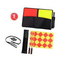 Ioensy - Kit De Árbitro De Fútbol, Bandera De Árbitro Para Juegos, Deportes Al Aire Libre, Entrenamiento De Baloncesto