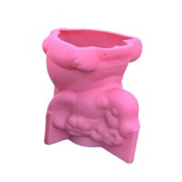 Bothyi - Elefante Suculento Molde De Silicona Maceta Arcilla Cemento Florero Molde Arte