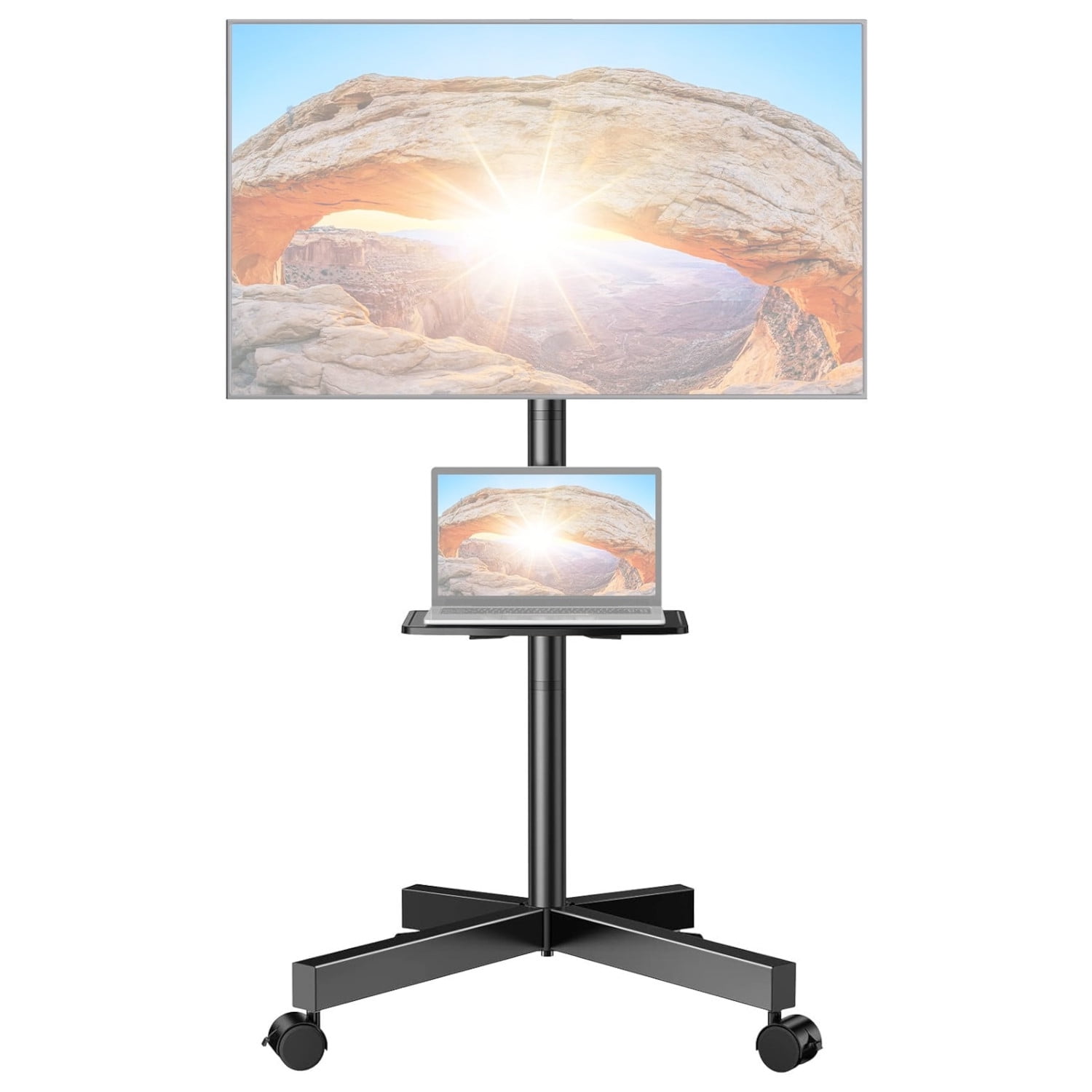 Soporte Móvil De Tv Con Ruedas Fidek 21005