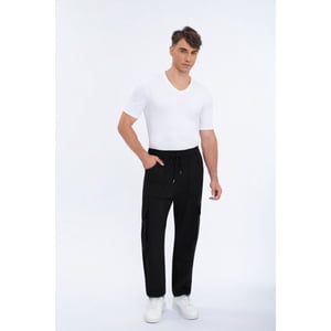 Likeshop - Pantalón Hombre Elasticado Recto Puño Ajustable Cargo 5001