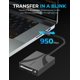 thumbnail image 3 of Lector de tarjetas CFexpress tipo B SABRENT USB tipo C [CR-CFXB], 3 of 6