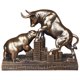 thumbnail image 1 of Estatua De Toro Y Oso, Regalo, Figura Decorativa De Resina Para Oficina, Dormitorio, Estante De Cobre, 1 of 5