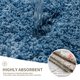thumbnail image 4 of Alfombra de baño Ruggnovea 150 × 61 cm azul de microfibra lavable, 4 of 6