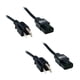 thumbnail image 1 of Cable de alimentación para PC Comprehensive de 0,9 m, paquete de 2, 120 V, 1 of 2