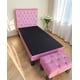 thumbnail image 1 of Cama Sencilla Capitoné 1 Plaza / COLOR ROSADO, 1 of 4