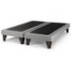 thumbnail image 1 of Base De Cama Europea 2 Plazas Tela Gris Claro, 1 of 2