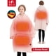 thumbnail image 2 of Sudadera con capucha Heated Electric Wearable Blanket Rosa, 2 of 7