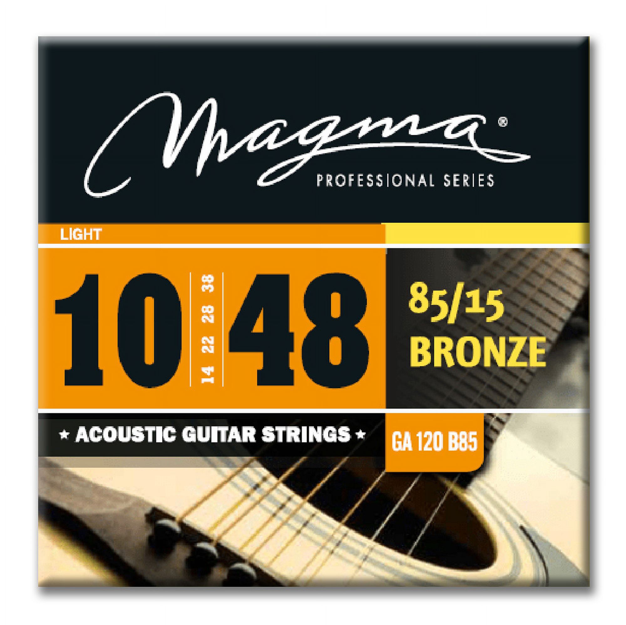 Set Cuerdas Guitarra Acustica Ga120B85 Magma