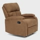thumbnail image 3 of Berger Reclinable Moderno De Lino Café Matheus Vs8070br, 3 of 9