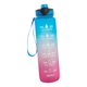 thumbnail image 3 of Botella De Agua PP Grande Jarra De Agua Para Exteriores Con Tapa Abatible Azul Rosa, 3 of 5