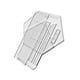thumbnail image 4 of Plantillas De Acrílico Para Bolso De Hombro Para Manualidades De Cuero, Acolchado, Manualidades DIY, 4 of 5