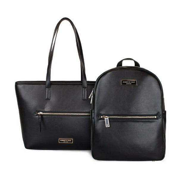 Pack Mochila + Cartera Tote Michalina Negro