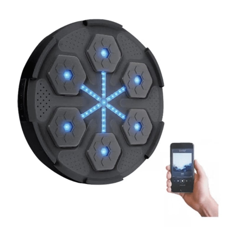Genérico - Maquina Boxeo Redonda Boxing Inteligente Bluetooth De 40cm