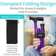 thumbnail image 2 of Bastón Plegable Para Caminar Cane Color Morado, 2 of 9