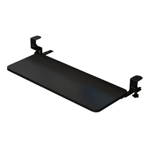 Bothyi - Bandeja Para Teclado Debajo Del Escritorio Ahorre Espacio Ajustable Para Escribir Escritorio Negro