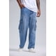 thumbnail image 1 of Jeans Hombre Cargo Baggy Azul Claro, 1 of 4