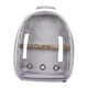 thumbnail image 4 of Bird Carrier Cage Bolso De Hombro Pet Parrot Travel Mochila Transparente Gris, 4 of 5
