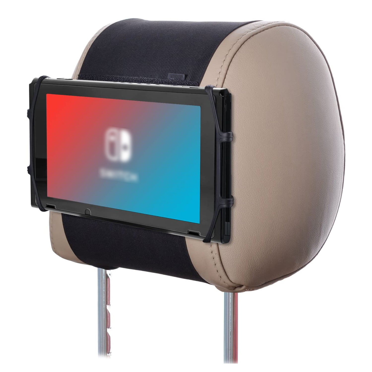 Genérico - Soporte De Reposacabezas Giratorio Para Auto, Soporte De Silicona Para Nintendo Switch / Switch Oled / Switch 2
