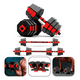 thumbnail image 1 of Set Mancuernas Pesas Ajustables 40kg Fitness Hexagonal  Rojo, 1 of 5
