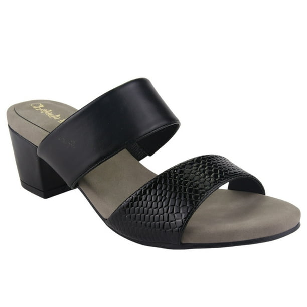 Sandalia Chalada Mujer Flex-3 Negro Casual
