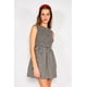 thumbnail image 1 of Vestido Corto con Volante Oli Negro negro M, 1 of 5