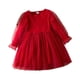 thumbnail image 1 of Vestido Rojo De Navidad Para Ni?as, Decoración Para Fiestas De Juegos De Rol, Suministros Festivos Para 4 A?os, 1 of 5