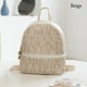 thumbnail image 1 of PU Leather Small Backpack Daily Purse Sling Bags For Women Fashion Letter Printed Ladies Back Pack Shoulder Messenger Bag, 1 of 3