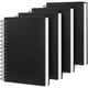 thumbnail image 1 of Cuaderno A4 Ouzoustate Negro Tapa Dura 4 Pack 100gsm, 1 of 3