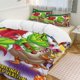 thumbnail image 3 of Comforter Set Queen Size How the Grinch Stole Christmas Set with 2 Pillowcases for All SeasonsBedding Set 3pcs for Kids Boys Girls Bedroom Decor Bed Sheets, 3 of 5