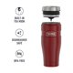 thumbnail image 5 of Vaso de viaje THERMOS Stainless King, 470 ml, rojo rústico, 5 of 7
