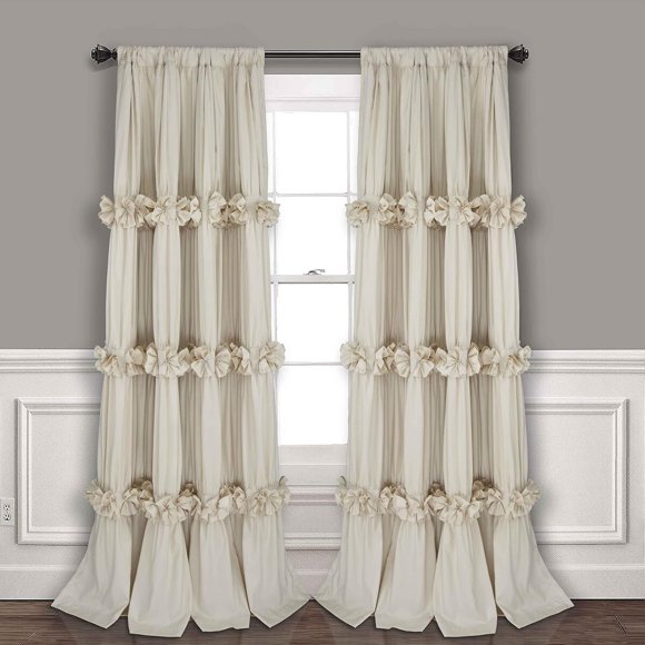 Homechoice Decor Thermal Insulated Window Curtains, 54 W x 84 L, Pack de 2