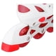 thumbnail image 4 of Patines Lineales Para Niñas Y Jóvenes Talla M (34-37) Con Set De Protección Color Rojo, 4 of 4