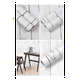 thumbnail image 1 of Papel Mural Pvc Madera Fondo Blanco, 1 of 2