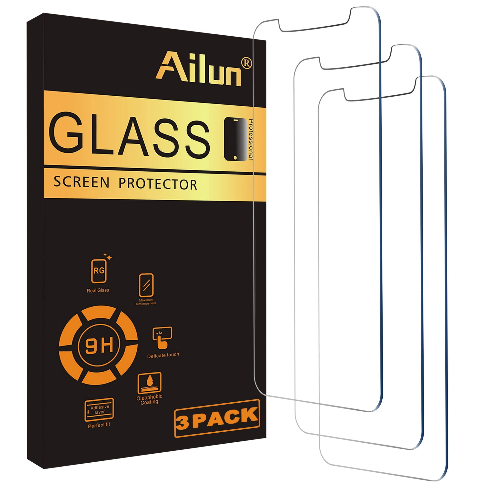 Protector De Pantalla Ailun De Cristal Templado Para Iphone 12 Pro Max