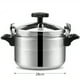thumbnail image 2 of Olla De Presión 11 Litros Cocina Gas Antiadherente, 2 of 5