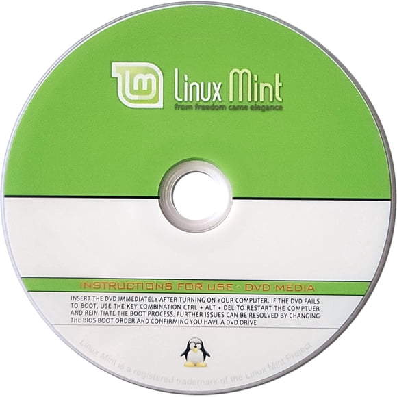 Sistema Operativo Mint Linux LTS DVD 32/64 Bits