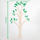 thumbnail image 3 of Tabla de crecimiento de higos y gorriones, diseño de árbol de madera, 150 cm, 3 of 5