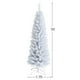 thumbnail image 2 of Lápiz Goplus con forma de árbol de Navidad, artificial delgado, 5 pies, blanco, 2 of 3