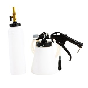 Magideal - Juego De Cambio De Aceite De Frenos De Coche, Extractor De Líquido De Frenos Para Automóvil, Herramienta Neumática De Tanque De Combustible, Tapones,