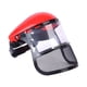thumbnail image 5 of Protector Facial Para Motosierra, Protector Facial Forestal Para Jardinería, Tala, Paisajismo, Color Rojo, 5 of 5