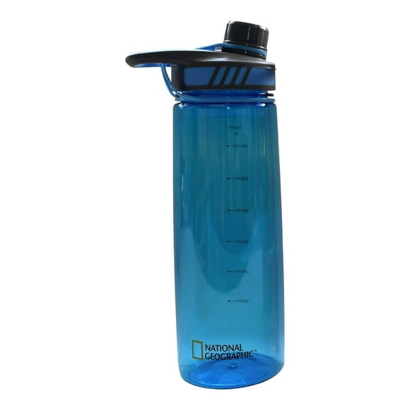 Botella Agua Plastica Outdoor 750ML National Geographic azul Tamano Unico
