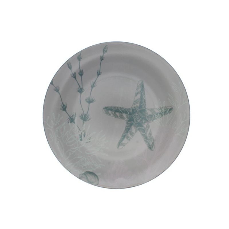Hello Home - Decoración Hogar Plato Deco D1 33X33X2 Cm Redondo Pp