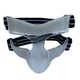 thumbnail image 1 of Mascarilla Deportiva Correa Elástica Ajustable Durable Ligero Cara Nariz Guardia 15.5cmx9.5cm Negro Blanco, 1 of 5