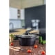 thumbnail image 3 of Batería de Cocina Alumnio Fundido Con 5 Capas De Cerámica Negro, 3 of 9