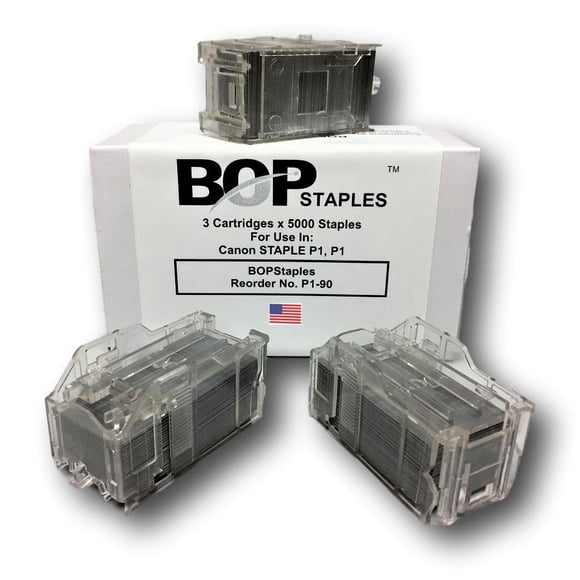 Cartucho de Grapas Compatible Canon P1 BOPStaples Paquete de 3