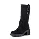 thumbnail image 1 of Botas Largas Casual De Gamuza Vintage Mujer Weide HX513, 1 of 9